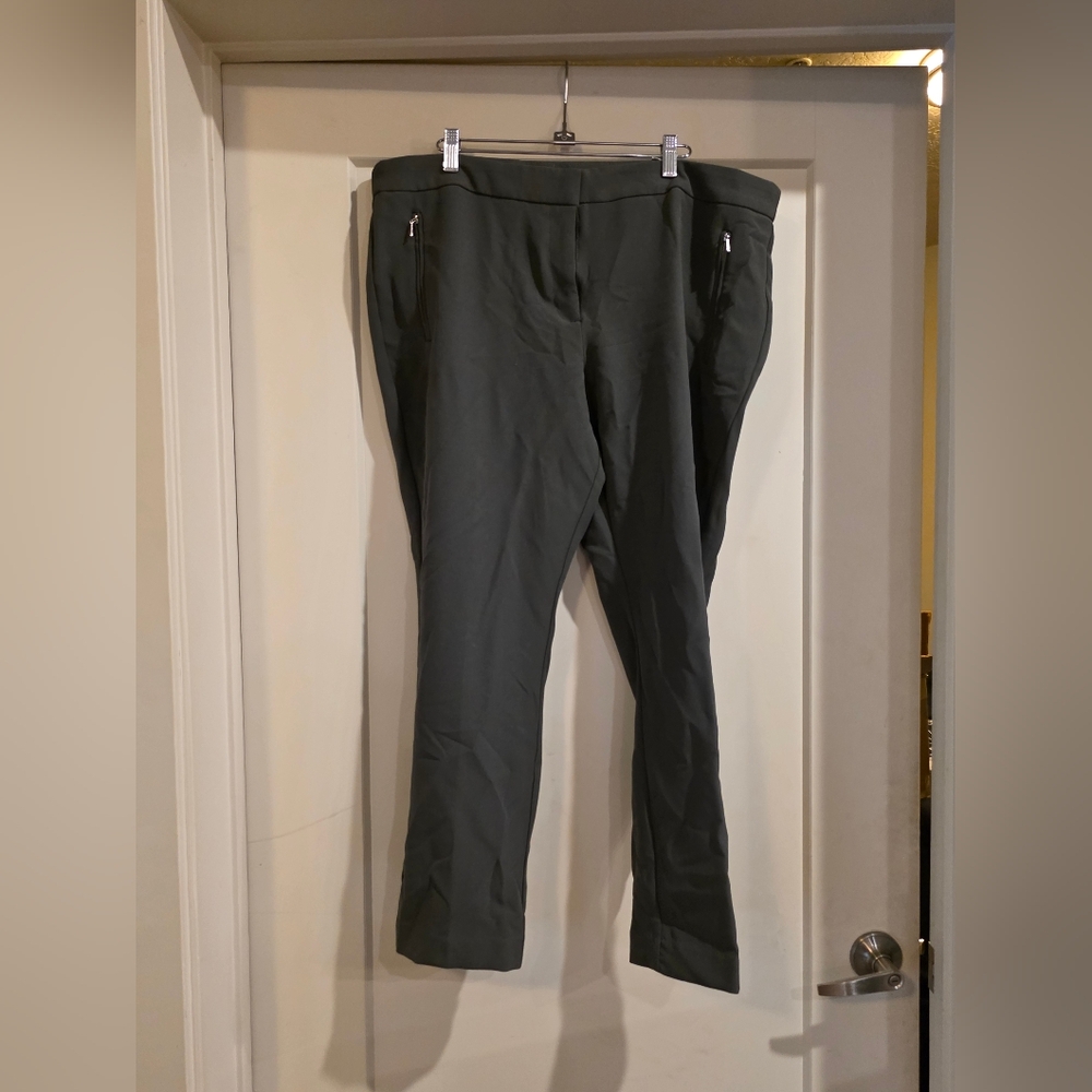 Worthington Olive Chinos Classic Straight-Leg